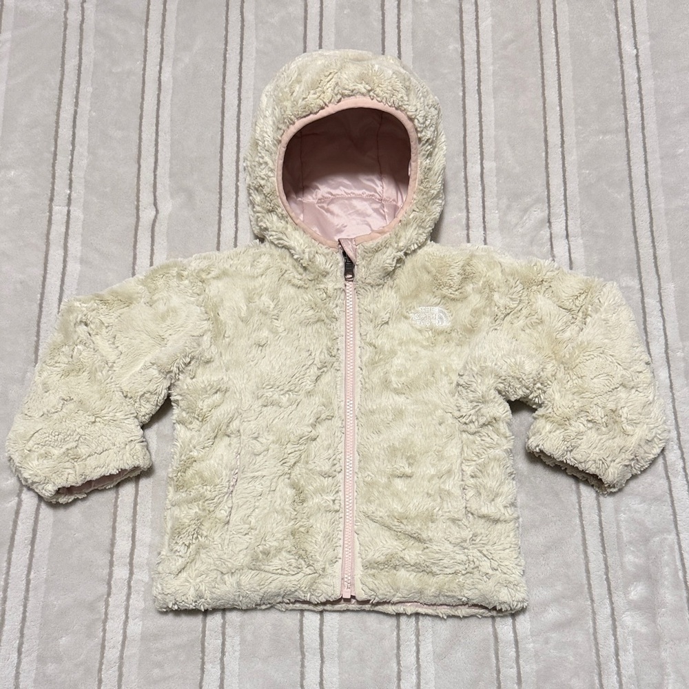 The North Face infant reversible jacket